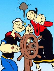 Popeye foi criado em 1928 pot Elzie Crisler Segar
