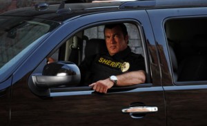 Steven Seagal é a estrela da noite
